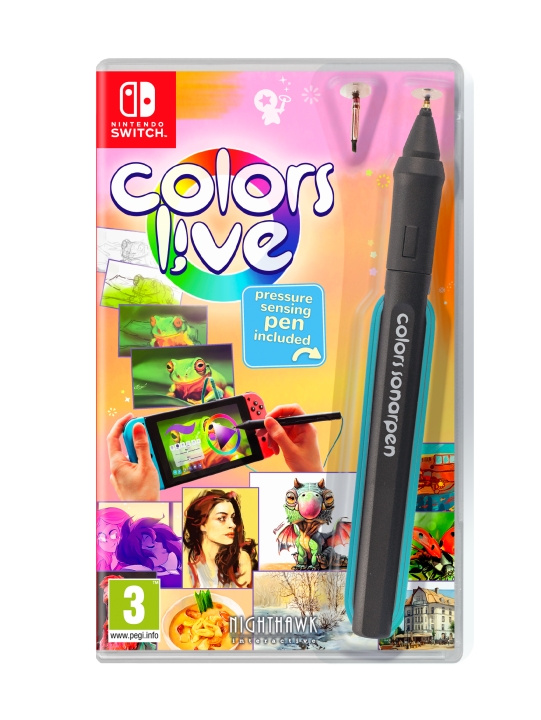 Colors Live (With Pen) (Switch) i gruppen HJEMMEELEKTRONIK / Spilkonsoller og tilbehør / Nintendo Switch / Spil hos TP E-commerce Nordic AB (D01995)