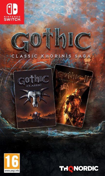 Gothic Classic Khorinis Saga (Switch) i gruppen HJEMMEELEKTRONIK / Spilkonsoller og tilbehør / Nintendo Switch / Spil hos TP E-commerce Nordic AB (D02001)