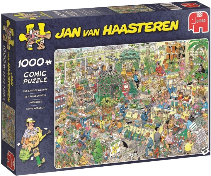 Jan van Haasteren Havecenter (1000 brikker) (JUM9066) i gruppen SPORT, FRITID & HOBBY / Hobby / Puslespil hos TP E-commerce Nordic AB (D02038)