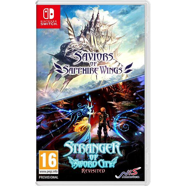 Saviors of Sapphire Wings/ Stranger of Sword City Revisited (Switch) i gruppen HJEMMEELEKTRONIK / Spilkonsoller og tilbehør / Nintendo Switch / Spil hos TP E-commerce Nordic AB (D02039)