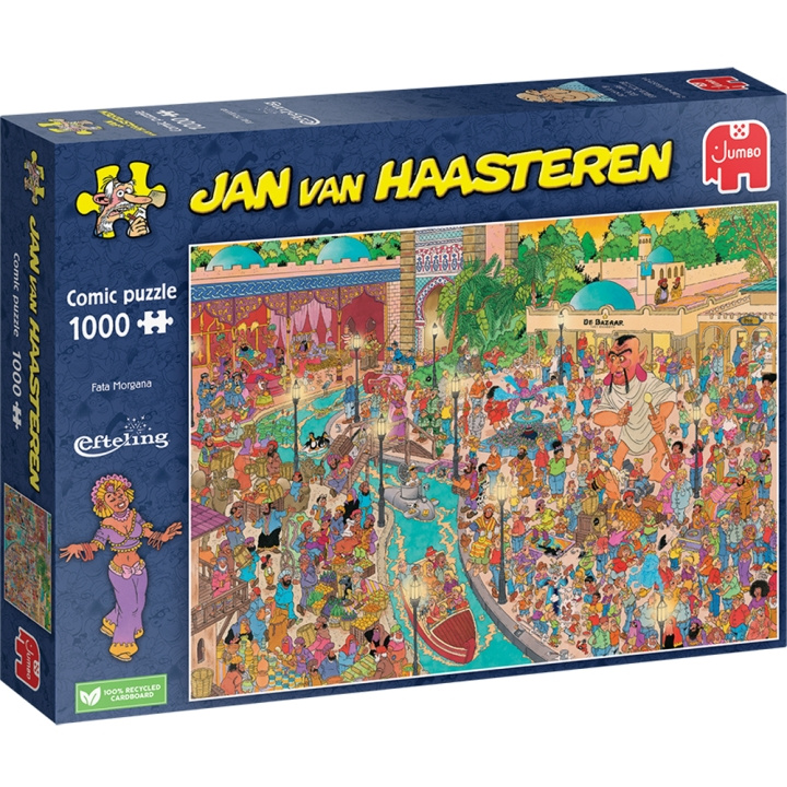 Jan van Haasteren Efteling Fata Morgana (1000 brikker) (JUM00038) i gruppen SPORT, FRITID & HOBBY / Hobby / Puslespil hos TP E-commerce Nordic AB (D02048)