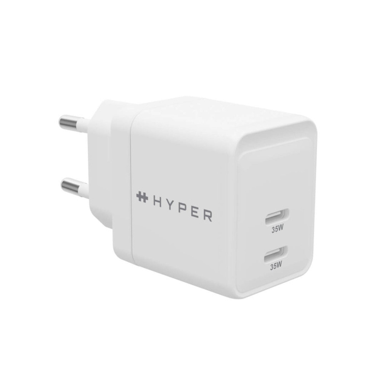 Targus Hyper - HyperJuice 35W USB-C GaN-oplader i gruppen SMARTPHONES & TABLETS / Opladere og kabler / Vægoplader / Væg oplader Type C hos TP E-commerce Nordic AB (D02058)