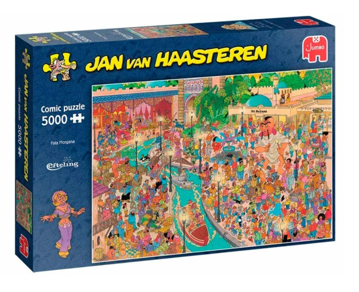 Jumbo Jan van Haasteren - Fata Morgana (5000 brikker) (JUM01845) i gruppen SPORT, FRITID & HOBBY / Hobby / Puslespil hos TP E-commerce Nordic AB (D02096)