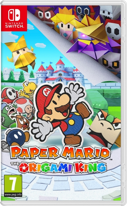 Paper Mario: The Origami King (Switch) i gruppen HJEMMEELEKTRONIK / Spilkonsoller og tilbehør / Nintendo Switch / Spil hos TP E-commerce Nordic AB (D02122)