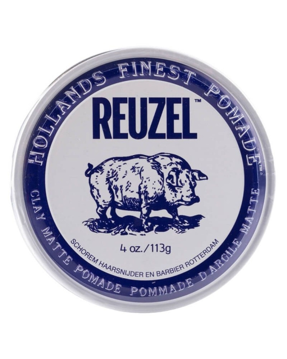 Reuzel Clay Matte Pomade 113 ml i gruppen SKØNHED & HELSE / Hår og styling / Hår styling / Hår Voks hos TP E-commerce Nordic AB (D02135)