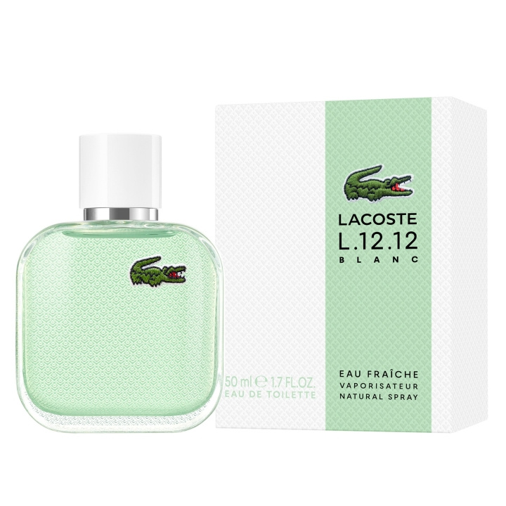 Lacoste L.12.12 Blanc Eau Fraiche EDT 50 ml i gruppen SKØNHED & HELSE / Duft & Parfume / Parfume / Parfume til ham hos TP E-commerce Nordic AB (D02139)