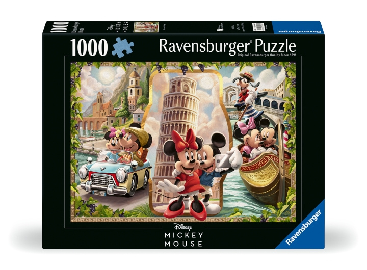 Ravensburger Puslespil Disney Vacation Mickey & Minni 1000p (12000498) i gruppen SPORT, FRITID & HOBBY / Hobby / Puslespil hos TP E-commerce Nordic AB (D02148)