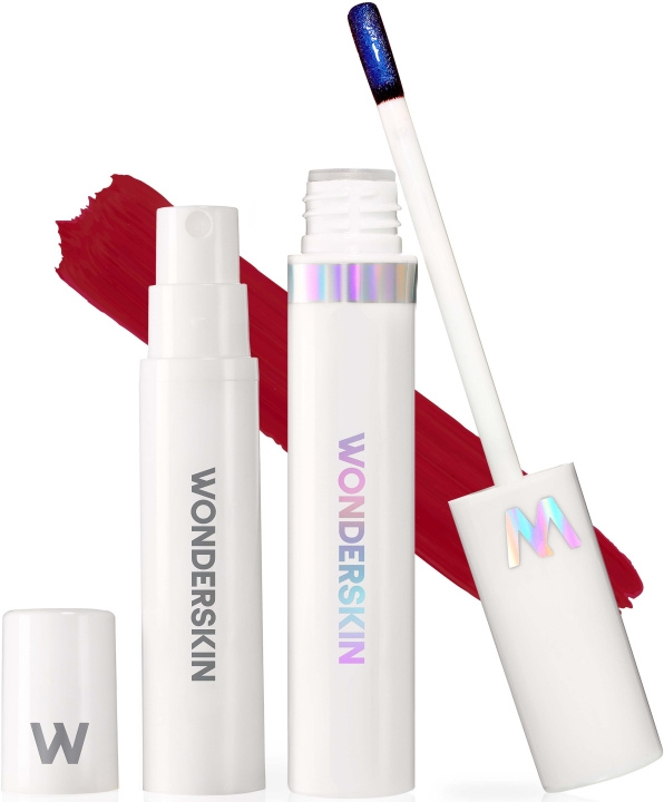 Wonderskin Wonder Blading Lip Stain Kit Divine Burgundy Red i gruppen SKØNHED & HELSE / Makeup / Læber / Lip liner hos TP E-commerce Nordic AB (D02172)