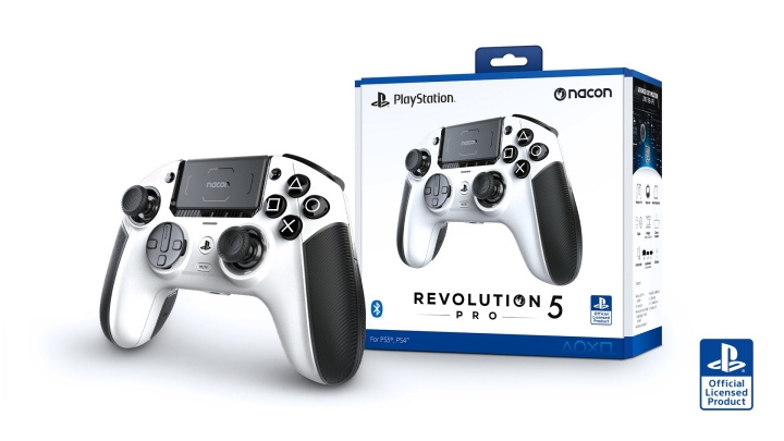 NACON PS5 Revolution 5 Pro Controller Hvid i gruppen HJEMMEELEKTRONIK / Spilkonsoller og tilbehør / Sony PlayStation 5 hos TP E-commerce Nordic AB (D02174)