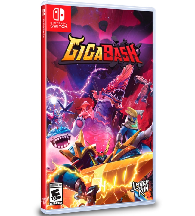 GigaBash (Limited Run) (Import) (Switch) i gruppen HJEMMEELEKTRONIK / Spilkonsoller og tilbehør / Nintendo Switch / Spil hos TP E-commerce Nordic AB (D02193)