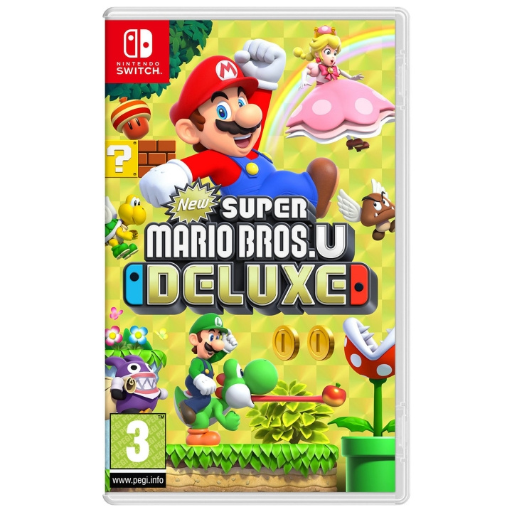 New Super Mario Bros. U Deluxe (UK, SE, DK, FI) (Switch) i gruppen HJEMMEELEKTRONIK / Spilkonsoller og tilbehør / Nintendo Switch / Spil hos TP E-commerce Nordic AB (D02225)