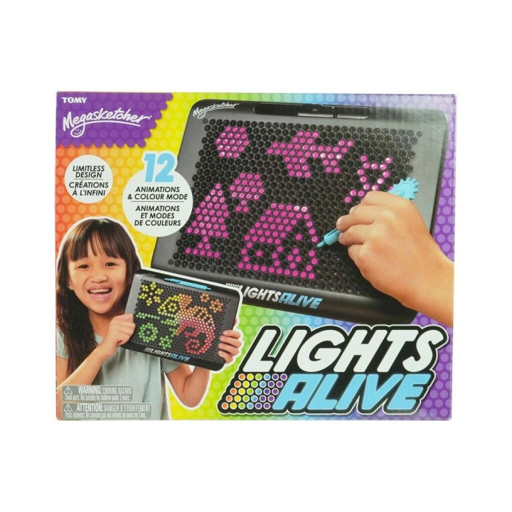 Tomy Megasketcher - Lights Alive (93-73672) i gruppen LEGETØJ, BØRN & BABY / Legetøj / Hobbyartikler hos TP E-commerce Nordic AB (D02242)