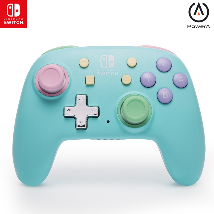 PowerA Nano Enhanced Wireless Controller - Spring Dream (Nintendo Switch) i gruppen HJEMMEELEKTRONIK / Spilkonsoller og tilbehør / Nintendo Switch hos TP E-commerce Nordic AB (D02286)