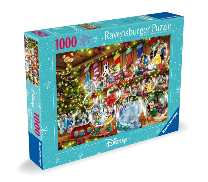 Ravensburger Puzzle Disney Christmas 1000p (12000537) i gruppen SPORT, FRITID & HOBBY / Hobby / Puslespil hos TP E-commerce Nordic AB (D02295)