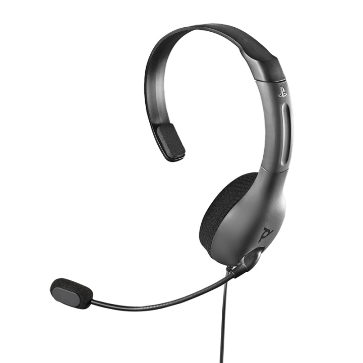 PDP Gaming Playstation 4 chat-headset LVL30 grå i gruppen HJEMMEELEKTRONIK / Spilkonsoller og tilbehør / Sony PlayStation 4 hos TP E-commerce Nordic AB (D02319)