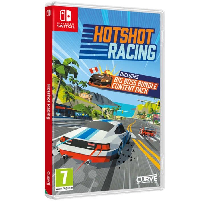 Hotshot Racing (Switch) i gruppen HJEMMEELEKTRONIK / Spilkonsoller og tilbehør / Nintendo Switch / Spil hos TP E-commerce Nordic AB (D02321)