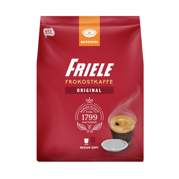 Senseo ® Kaffepuder - Friele Orginal - 36 stk i gruppen HJEM, HUS & HAVE / Husholdningsapparater / Kaffe og espresso / Kaffekapslar hos TP E-commerce Nordic AB (D02396)