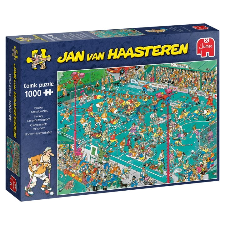 Jan van Haasteren Mesterskaber i ishockey (1000 brikker) i gruppen SPORT, FRITID & HOBBY / Hobby / Puslespil hos TP E-commerce Nordic AB (D02430)