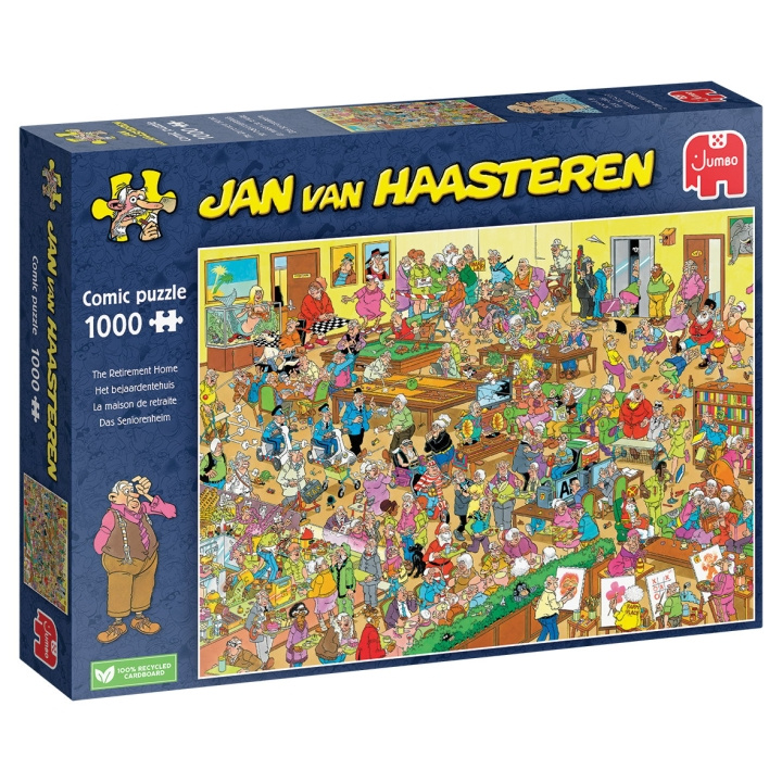 Jan van Haasteren Alderdomshjemmet (1000 brikker) i gruppen SPORT, FRITID & HOBBY / Hobby / Puslespil hos TP E-commerce Nordic AB (D02436)