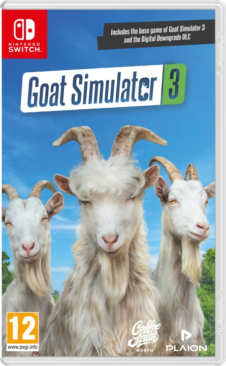 Goat Simulator 3 (Switch) i gruppen HJEMMEELEKTRONIK / Spilkonsoller og tilbehør / Nintendo Switch / Spil hos TP E-commerce Nordic AB (D02438)