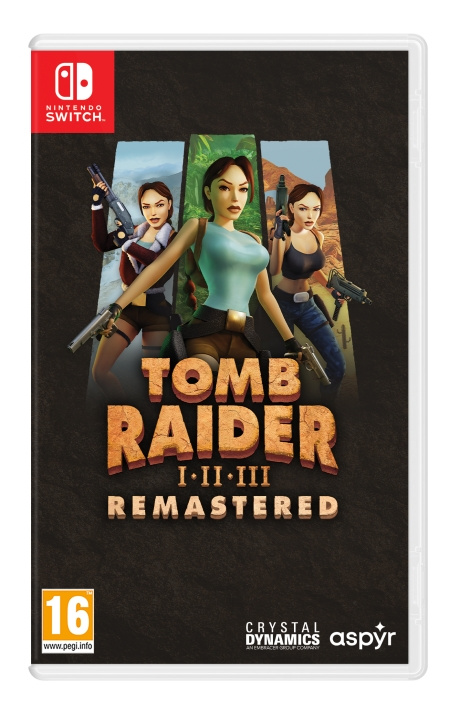 Tomb Raider I-III Remastered (Switch) i gruppen HJEMMEELEKTRONIK / Spilkonsoller og tilbehør / Nintendo Switch / Spil hos TP E-commerce Nordic AB (D02444)