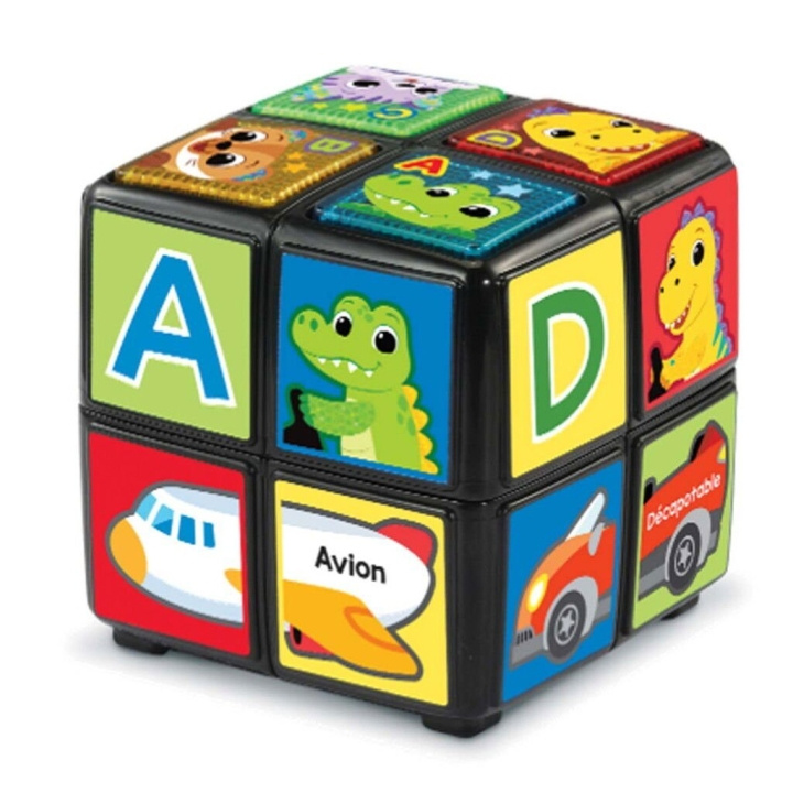 VTech Twist & Teach Animal Cube - (950-558432) i gruppen LEGETØJ, BØRN & BABY / Babyleg (0-3 år) / Aktivitetslegetøj hos TP E-commerce Nordic AB (D02470)