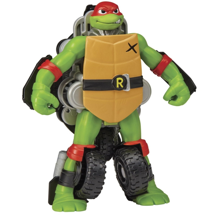 Teenage Mutant Ninja Turtles Turtles - Mutant Mayhem Transformer Turtle - Raphael i gruppen LEGETØJ, BØRN & BABY / Legetøj / Figurer, miniaturer og tilbehør hos TP E-commerce Nordic AB (D02472)