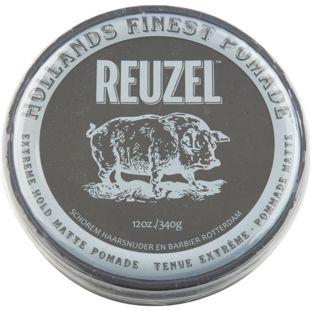 Reuzel Extreme Hold Matte Pomade 340 ml i gruppen SKØNHED & HELSE / Hår og styling / Hår styling / Hår Voks hos TP E-commerce Nordic AB (D02483)