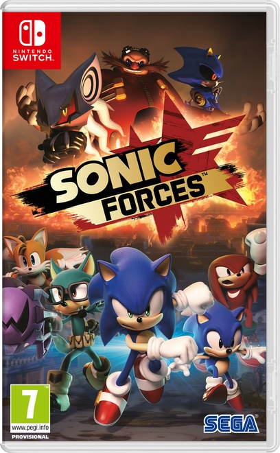 Sonic Forces (Switch) i gruppen HJEMMEELEKTRONIK / Spilkonsoller og tilbehør / Nintendo Switch / Spil hos TP E-commerce Nordic AB (D02490)