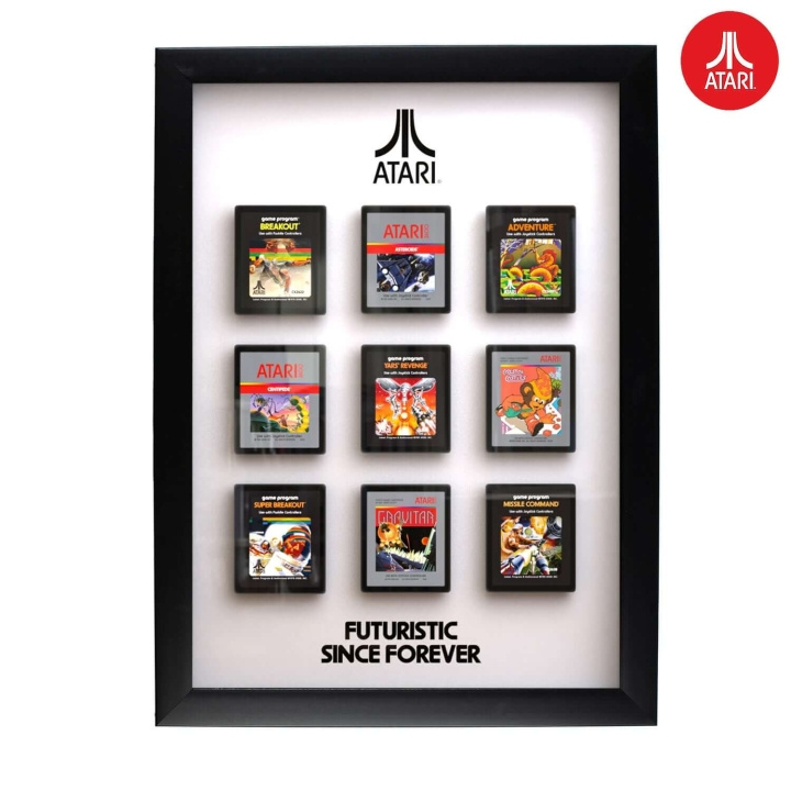 ThumbsUp Officiel Atari 3D-vægkunst - Cartridge Collection i gruppen SPORT, FRITID & HOBBY / Sjove gadgets / Sjove gadgets hos TP E-commerce Nordic AB (D02518)