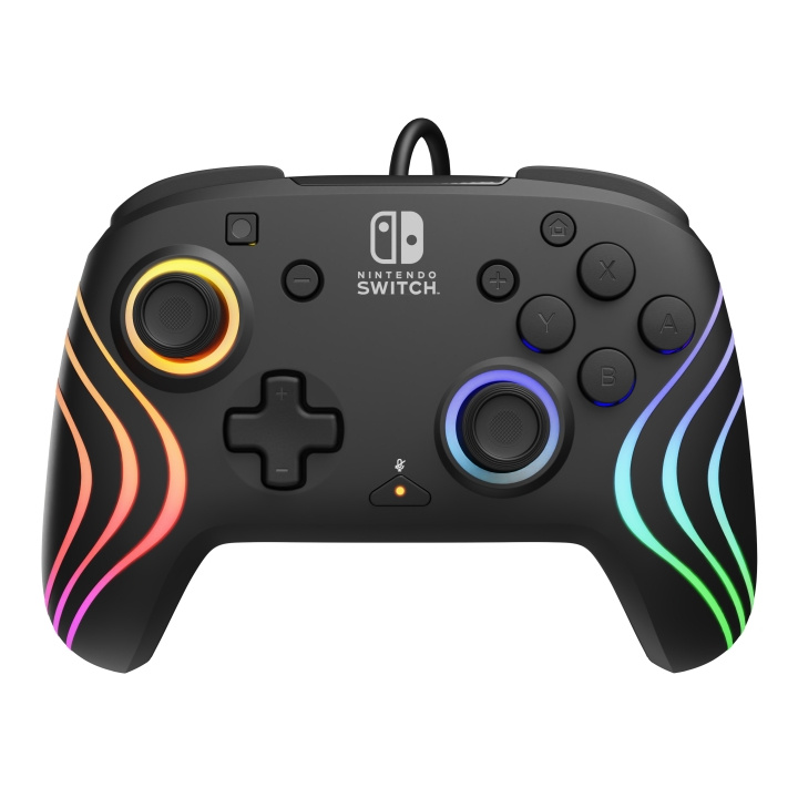 PDP Gaming Afterglow Wave Controller med ledning i gruppen HJEMMEELEKTRONIK / Spilkonsoller og tilbehør / Nintendo Switch / Tilbehør hos TP E-commerce Nordic AB (D02579)