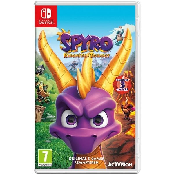 Spyro Reignited Trilogy (Switch) i gruppen HJEMMEELEKTRONIK / Spilkonsoller og tilbehør / Nintendo Switch / Spil hos TP E-commerce Nordic AB (D02598)