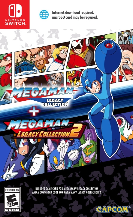 Mega Man Legacy Collection 1 + 2 (Import) (Switch) i gruppen HJEMMEELEKTRONIK / Spilkonsoller og tilbehør / Nintendo Switch / Spil hos TP E-commerce Nordic AB (D02625)