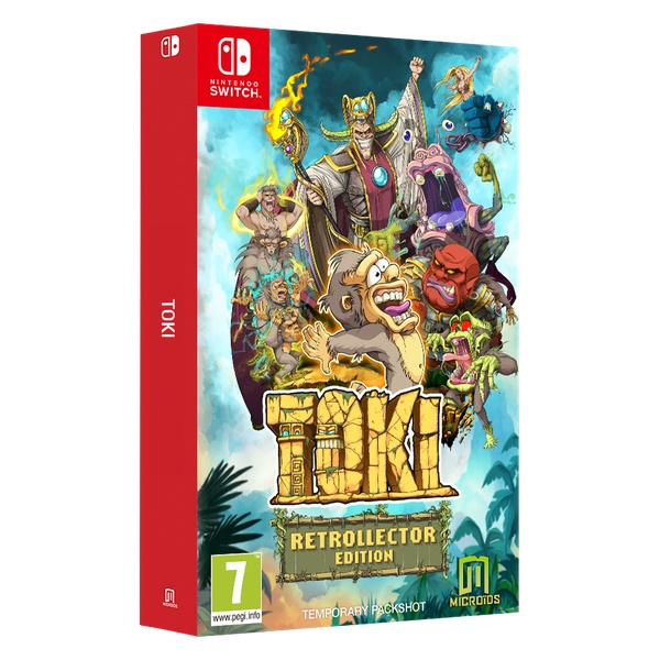 Toki - Retrocollector Edition (Switch) i gruppen HJEMMEELEKTRONIK / Spilkonsoller og tilbehør / Nintendo Switch / Spil hos TP E-commerce Nordic AB (D02628)