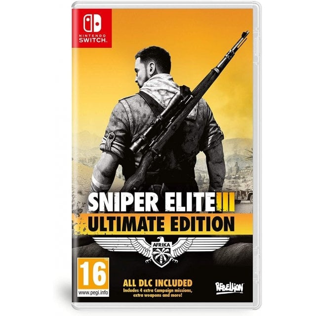 Sniper Elite III (3) - Ultimate Edition (Switch) i gruppen HJEMMEELEKTRONIK / Spilkonsoller og tilbehør / Nintendo Switch / Spil hos TP E-commerce Nordic AB (D02633)