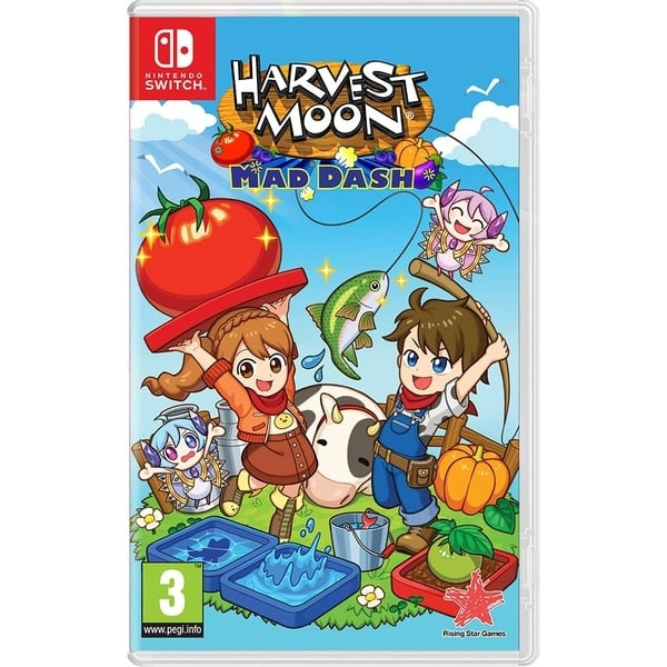 Harvest Moon: Mad Dash (Switch) i gruppen HJEMMEELEKTRONIK / Spilkonsoller og tilbehør / Nintendo Switch / Spil hos TP E-commerce Nordic AB (D02634)