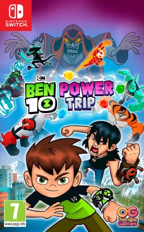 BEN 10: Power Trip (Switch) i gruppen HJEMMEELEKTRONIK / Spilkonsoller og tilbehør / Nintendo Switch / Spil hos TP E-commerce Nordic AB (D02641)