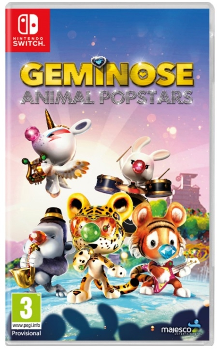 Geminose: Animal Popstars (Switch) i gruppen HJEMMEELEKTRONIK / Spilkonsoller og tilbehør / Nintendo Switch / Spil hos TP E-commerce Nordic AB (D02651)