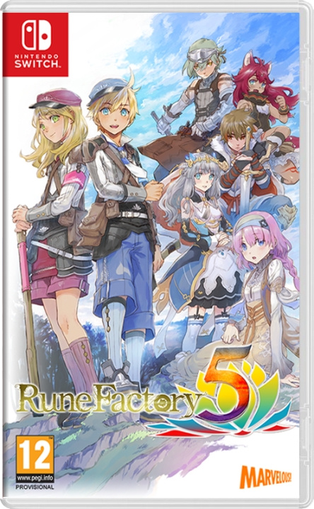 Rune Factory 5 (Switch) i gruppen HJEMMEELEKTRONIK / Spilkonsoller og tilbehør / Nintendo Switch / Spil hos TP E-commerce Nordic AB (D02660)