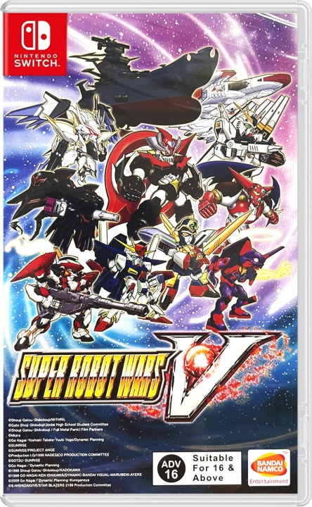 Super Robot Wars V (Import) (Switch) i gruppen HJEMMEELEKTRONIK / Spilkonsoller og tilbehør / Nintendo Switch / Spil hos TP E-commerce Nordic AB (D02675)