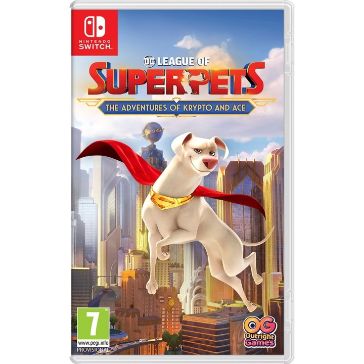 DC League of Super-Pets: The Adventures of Krypto and Ace (Switch) i gruppen HJEMMEELEKTRONIK / Spilkonsoller og tilbehør / Nintendo Switch / Spil hos TP E-commerce Nordic AB (D02676)