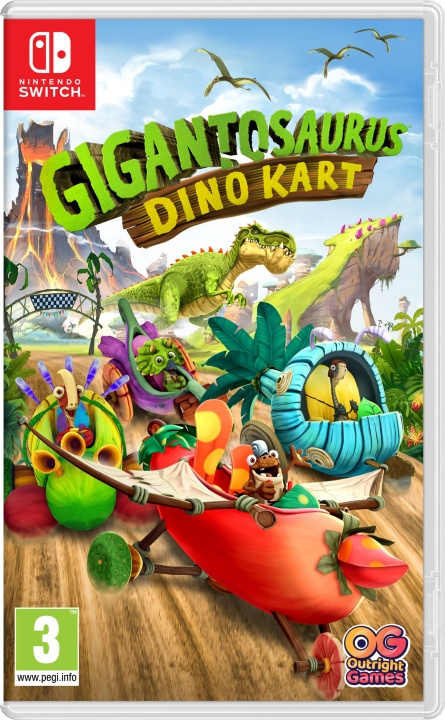 Gigantosaurus: Dino Kart (Switch) i gruppen HJEMMEELEKTRONIK / Spilkonsoller og tilbehør / Nintendo Switch / Spil hos TP E-commerce Nordic AB (D02714)