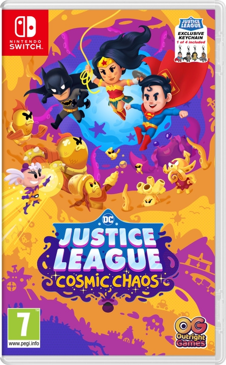 DC\'s Justice League: Cosmic Chaos (Switch) i gruppen HJEMMEELEKTRONIK / Spilkonsoller og tilbehør / Nintendo Switch / Spil hos TP E-commerce Nordic AB (D02719)