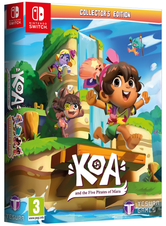 Koa And The Five Pirates of Mara (Collector\'s Edition) (Switch) i gruppen HJEMMEELEKTRONIK / Spilkonsoller og tilbehør / Nintendo Switch / Spil hos TP E-commerce Nordic AB (D02760)