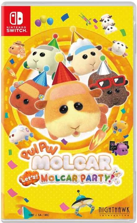 PUI PUI Molcar Let\'s! Molcar Party! (Switch) i gruppen HJEMMEELEKTRONIK / Spilkonsoller og tilbehør / Nintendo Switch / Spil hos TP E-commerce Nordic AB (D02782)