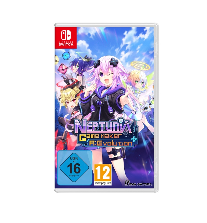 Neptunia Game Maker R:Evolution (Day One Edition) (Switch) i gruppen HJEMMEELEKTRONIK / Spilkonsoller og tilbehør / Nintendo Switch / Spil hos TP E-commerce Nordic AB (D02790)