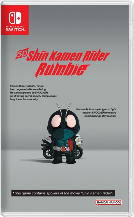 SD Shin Kamen Rider Rumble (Import) (Switch) i gruppen HJEMMEELEKTRONIK / Spilkonsoller og tilbehør / Nintendo Switch / Spil hos TP E-commerce Nordic AB (D02795)