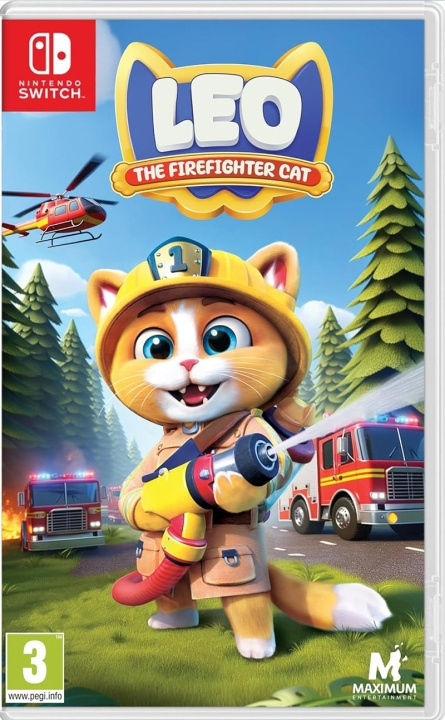 Leo the Firefighter Cat (Switch) i gruppen HJEMMEELEKTRONIK / Spilkonsoller og tilbehør / Nintendo Switch / Spil hos TP E-commerce Nordic AB (D02797)