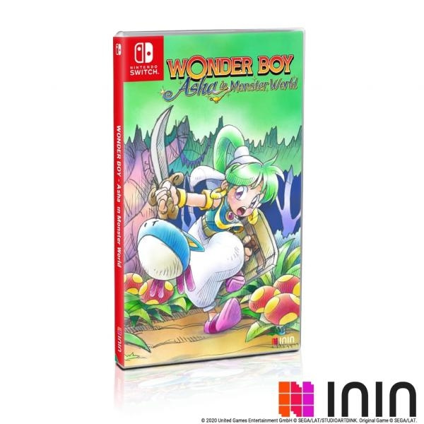 Wonder Boy: Asha in Monsterland Limited Edition - (Strictly Limited Games) (Switch) i gruppen HJEMMEELEKTRONIK / Spilkonsoller og tilbehør / Nintendo Switch / Spil hos TP E-commerce Nordic AB (D02800)