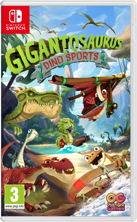 Gigantosaurus: Dino Sports (Switch) i gruppen HJEMMEELEKTRONIK / Spilkonsoller og tilbehør / Nintendo Switch / Spil hos TP E-commerce Nordic AB (D02807)